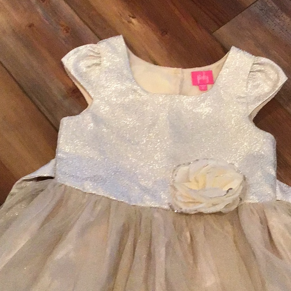 Gold fancy dress size 6x
